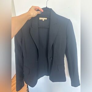 Michael Kors Privè Collection Classic Black Women's Blazer with Shoulder Pads
